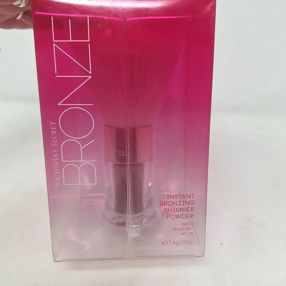Victoria's Secret Bronze Instant Bronzing Shimmer Powder Brush Applicator Makeup